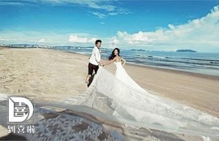 海边适合拍什么风格的婚纱照(海边拍婚纱照姿势的摆法图)